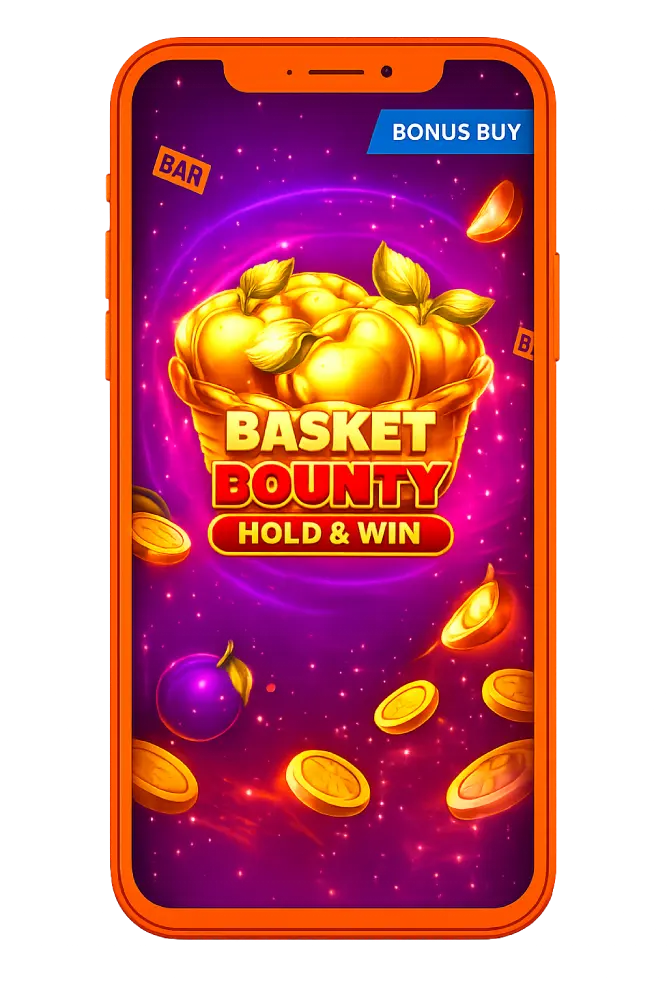Mobiler Zugriff auf Basket Bounty