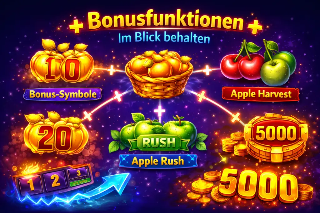 Bonusfunktionen gezielt im Blick behalten